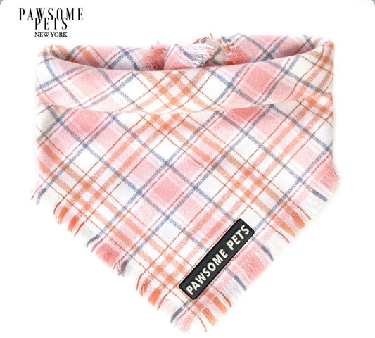 Layla Dog Bandana - Stylish Reversible Pet Scarf for Dogs & Cats